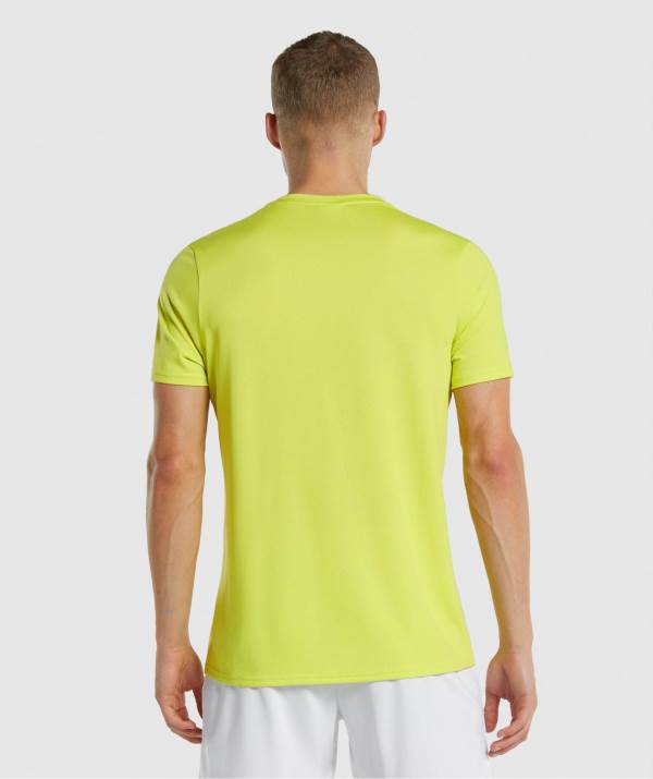 Panske Tricka Gymshark Arrival Regular Fit Žlté | UX6250937